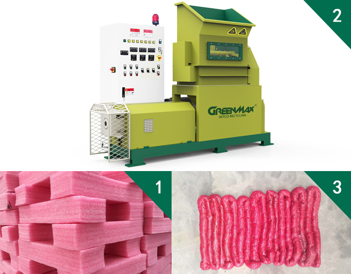 Polyethylene Foam recycling