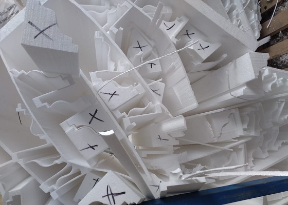 eps foam scraps