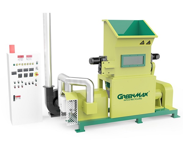 GREENMAX densifier can be used to recycle polystyrene foam beads