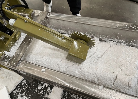 melting detection of compactor