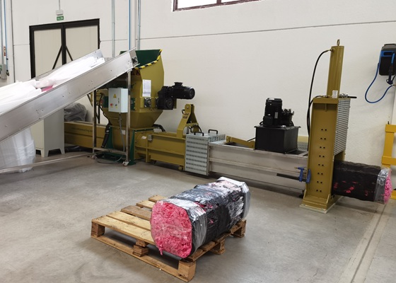 polyethylene foam densifier