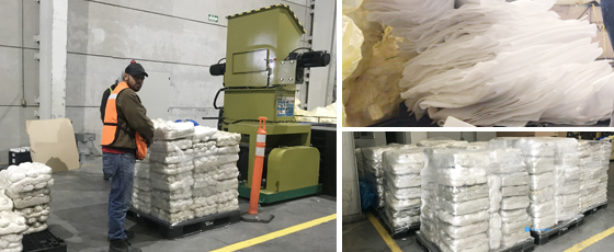 Polyethylene Foam recycling