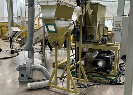 recycling of polystyrene scraps and dust